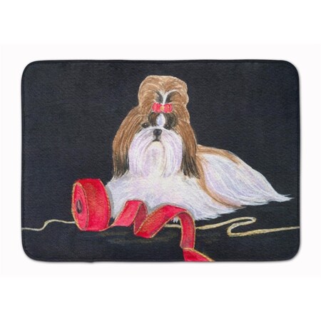 Carolines Treasures Shih Tzu Machine Washable Memory Foam Mat SS8562RUG